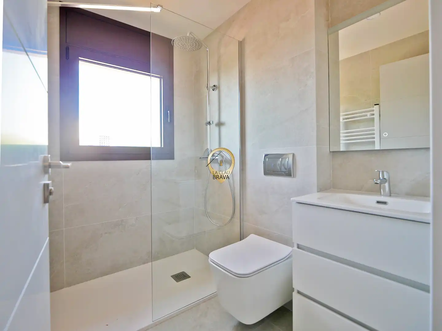 Bathroom of Flat for sale in Calonge i Sant Antoni  with Air Conditioner, Heating and Parquet flooring