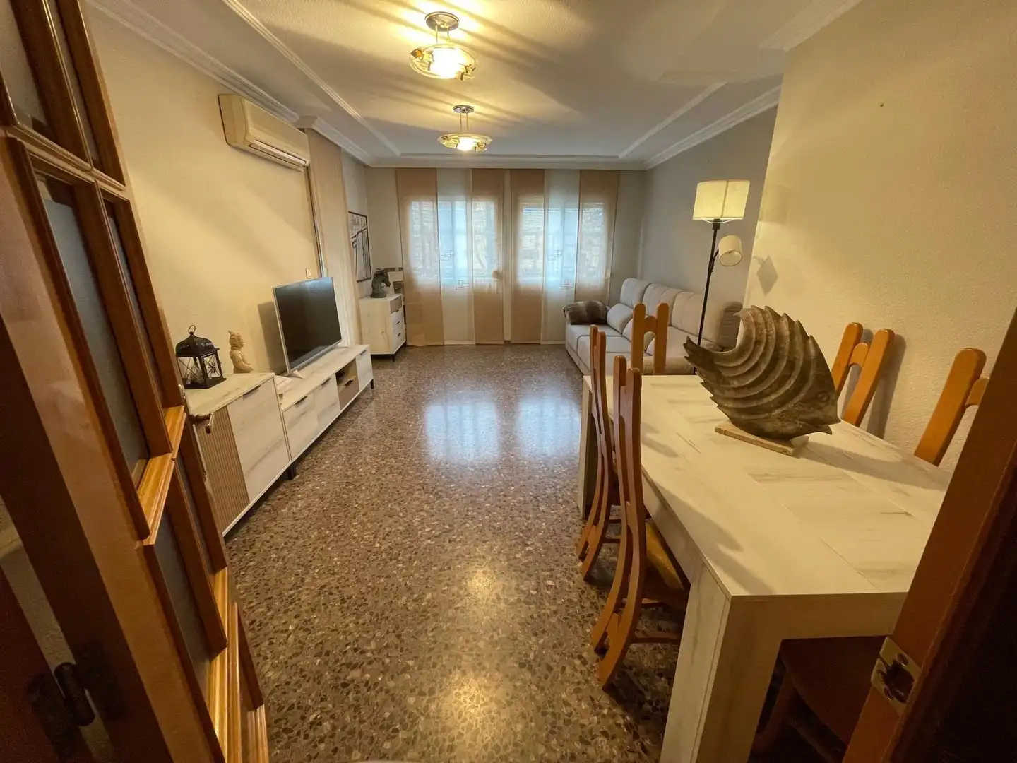 Living room of Apartments for sale in Manises  with Air Conditioner, Terrace and Storage room