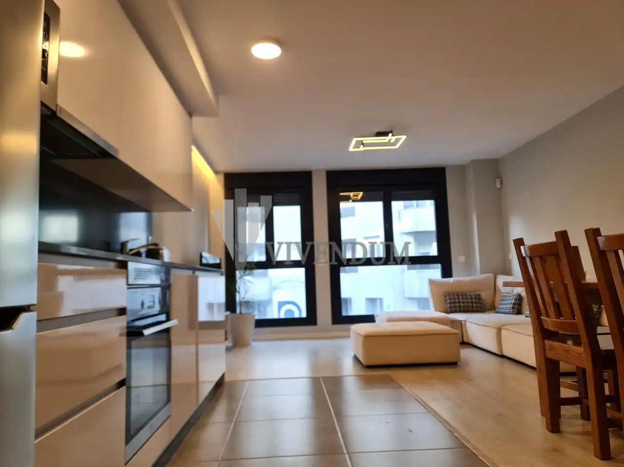 Wohnzimmer von Wohnungen zum Verkauf in Vigo  mit Heizung, Schwimmbad und Haustechnik