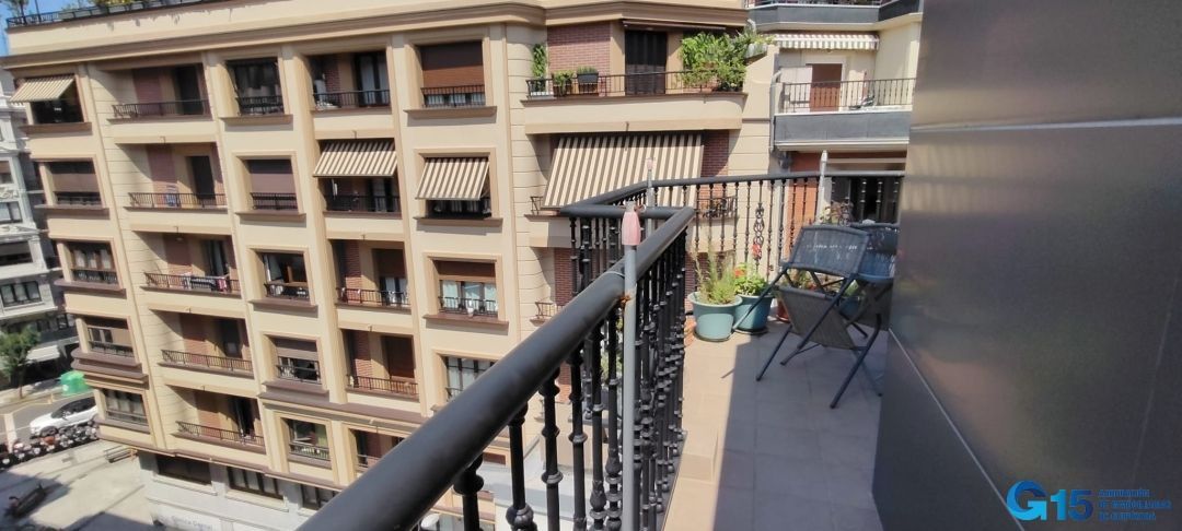 Balcony of Flat for sale in Donostia - San Sebastián   with Heating, Terrace and Balcony