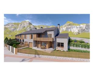 Exterior view of Single-family semi-detached for sale in Benasque  with Private garden and Terrace