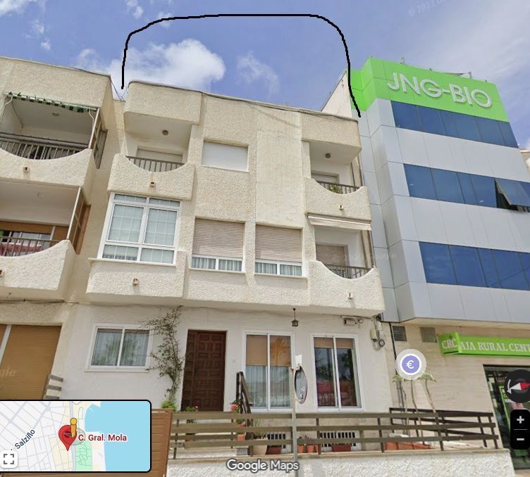 Vista exterior de Àtic en venda en San Pedro del Pinatar