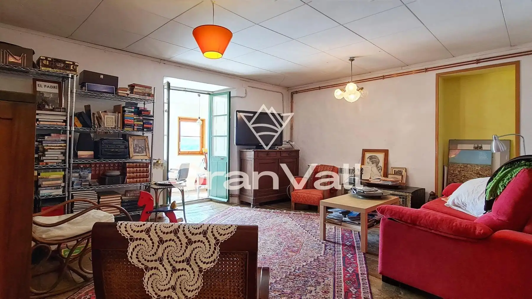 Sala d'estar de Edifici en venda en Puigcerdà