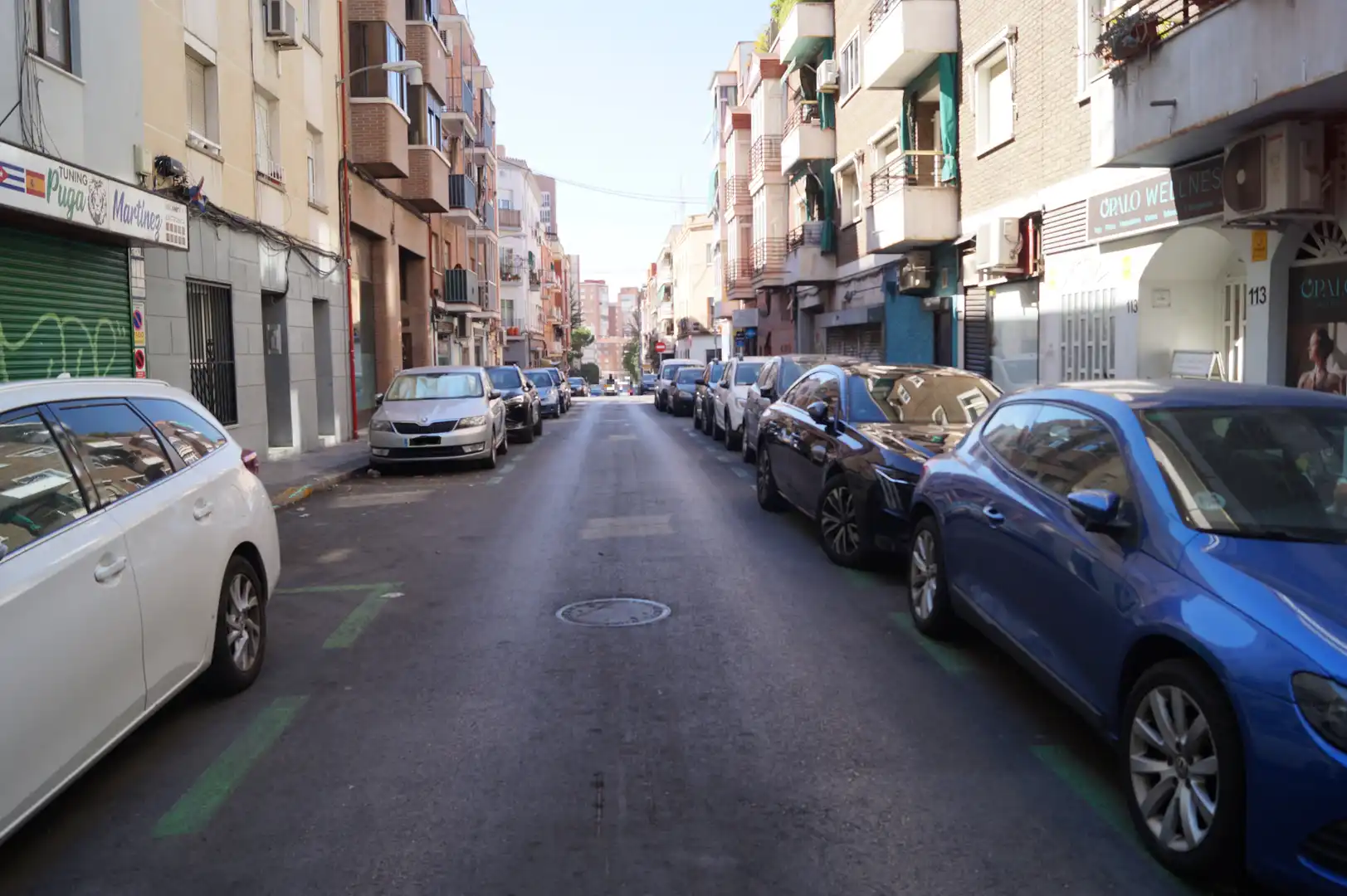 Vista exterior de Piso en venta en Madrid