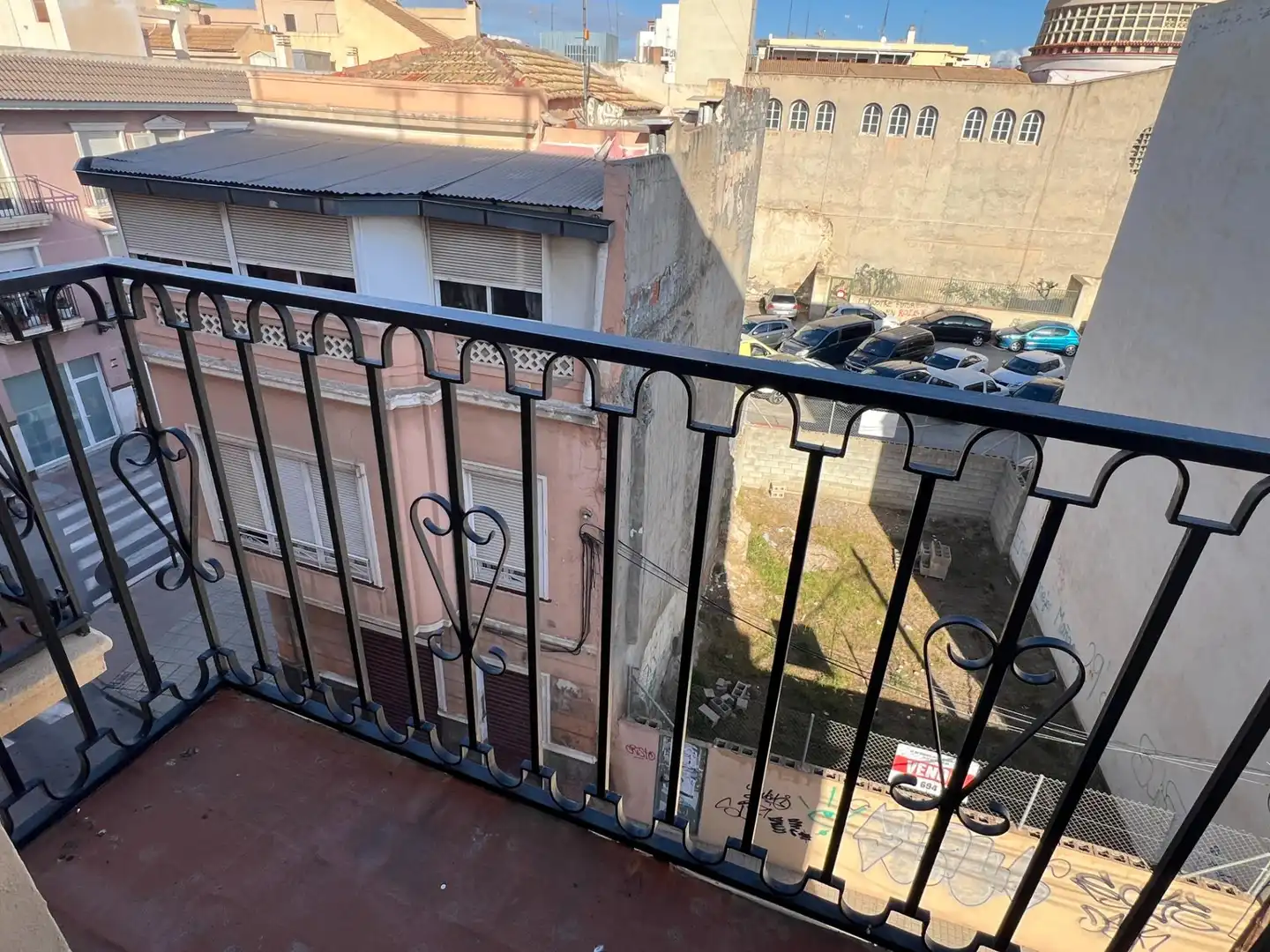 Terraza de Piso de alquiler en Elche / Elx con Amueblado y Balcón
