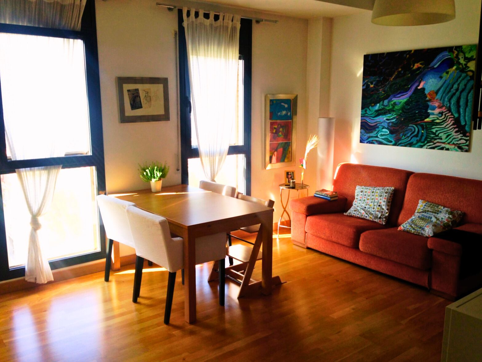 Living room of Apartment for sale in Girona Capital