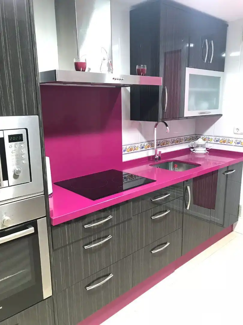 Kitchen of Flat for rent in Algeciras  with Air Conditioner and Furnished