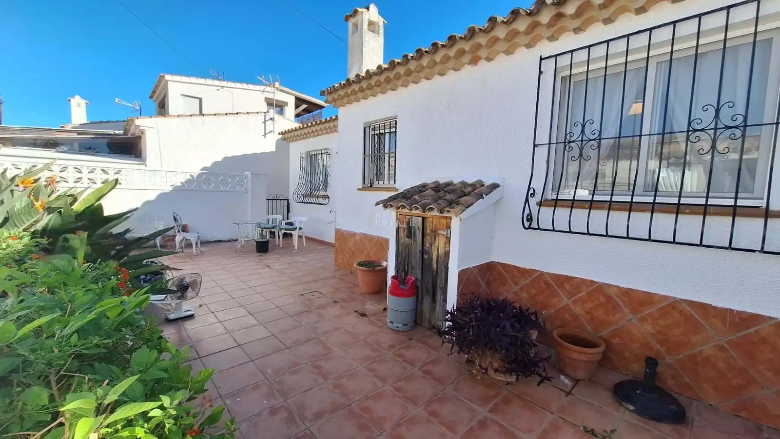 Exterior view of Houses for sale in Dénia  with Air Conditioner and Terrace