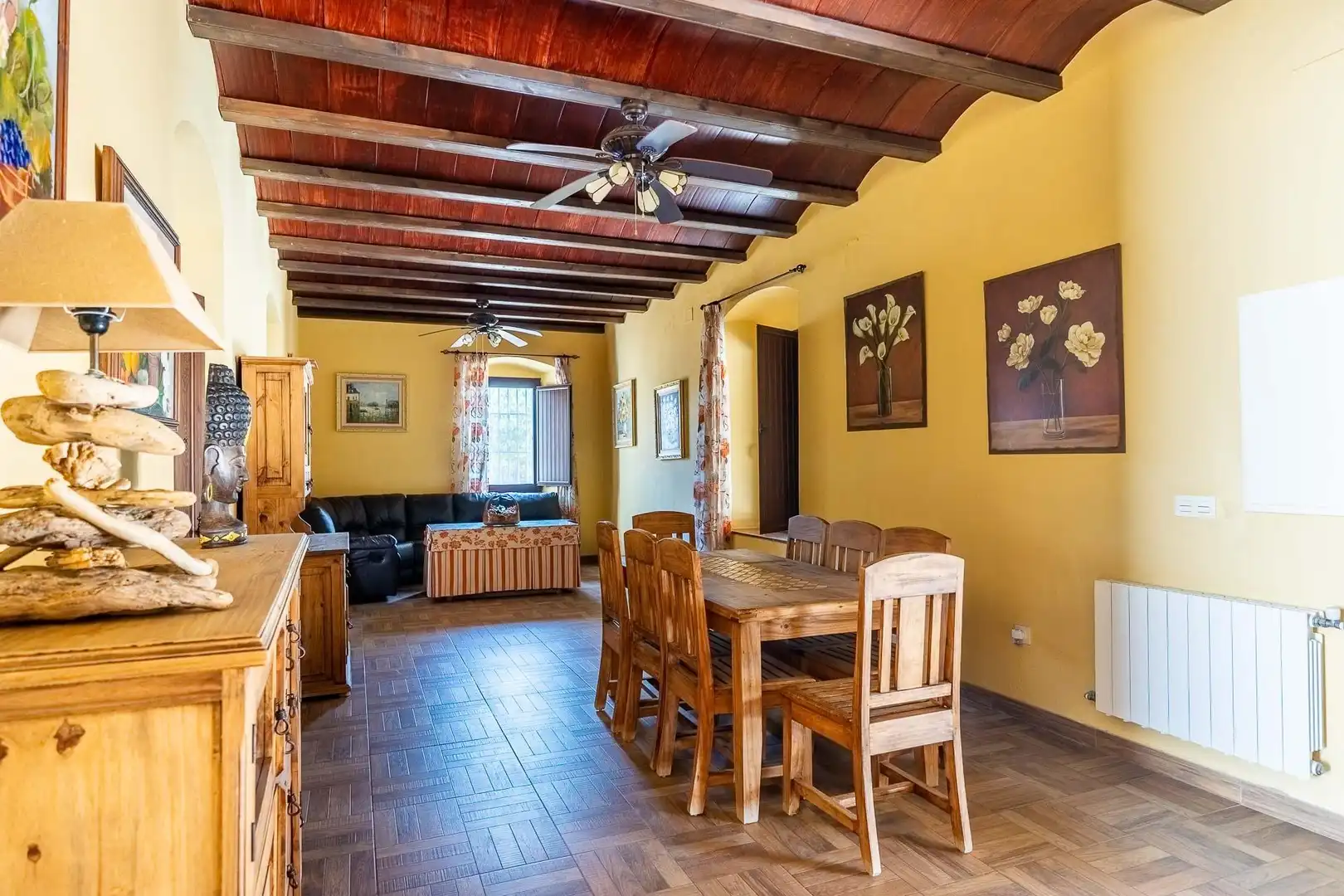 Comedor de Finca rústica en venta en Carmona con Calefacción, Jardín privado y Terraza