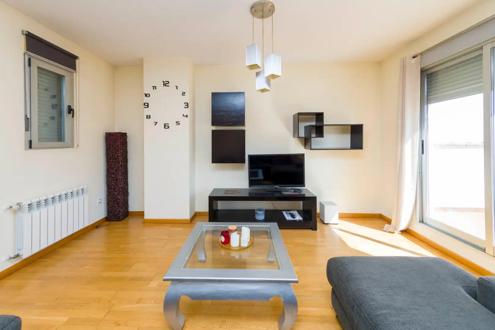 Living room of Attic for sale in Castellón de la Plana / Castelló de la Plana  with Air Conditioner, Heating and Terrace