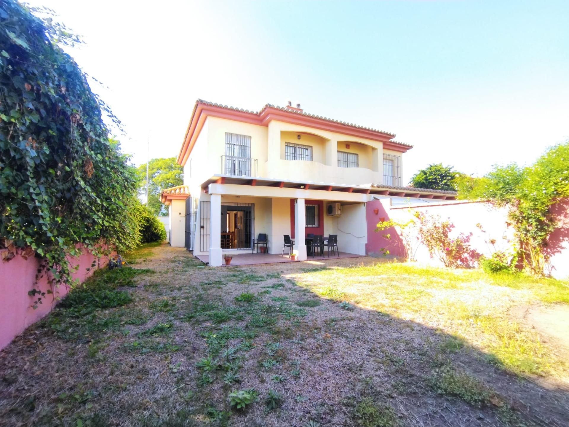 Garden of Single-family semi-detached for sale in El Puerto de Santa María  with Air Conditioner, Heating and Private garden