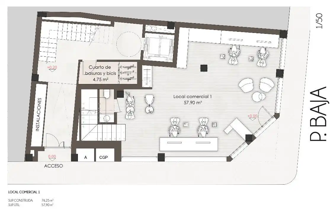Flat for sale in Santa Pola  with Air Conditioner, Terrace and Storage room