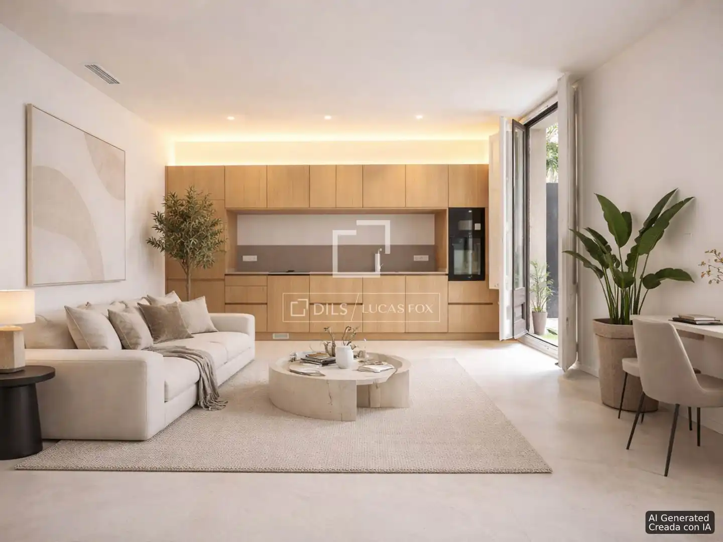Sala de estar de Piso en venta en Barcelona con Aire acondicionado, Calefacción y Terraza