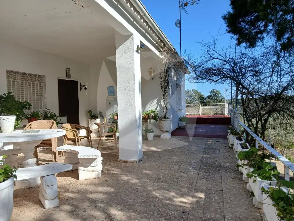Terrassa de Casa o xalet en venda en Cáceres amb Aire condicionat, Terrassa i Piscina