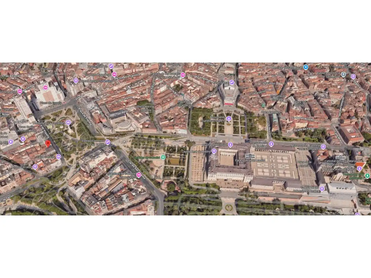 Vista exterior de Piso de alquiler en Madrid con Calefacción, Parquet y Alarma