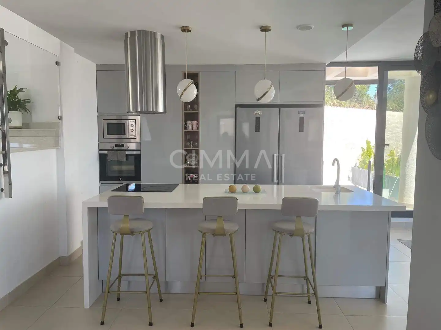 Cocina de Casa o chalet en venta en La Nucia con Aire acondicionado, Calefacción y Jardín privado