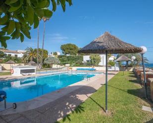 Swimming pool of Flat for sale in Calpe / Calp  with Heating, Terrace and Furnished