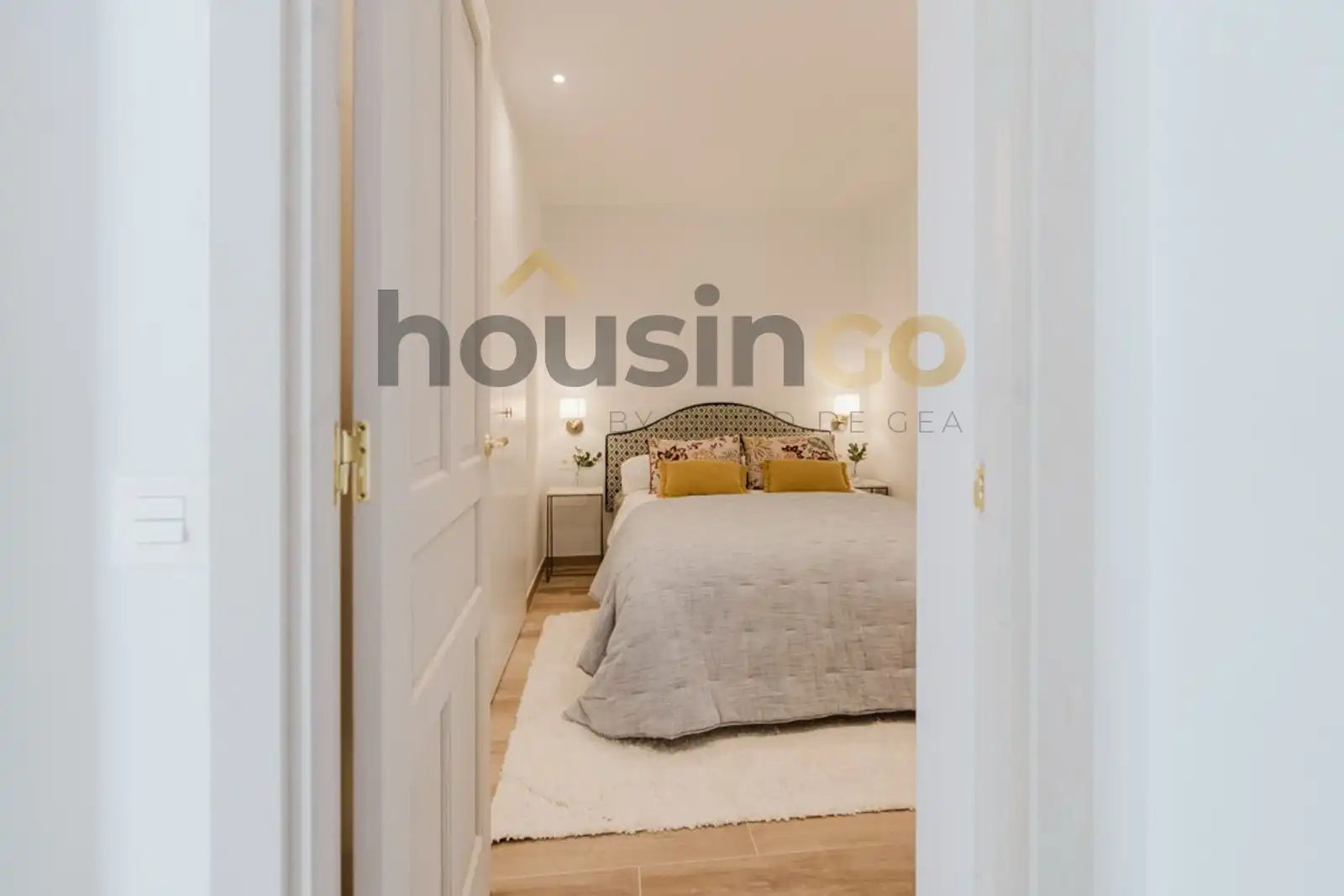Bedroom of Flat for sale in Madrid  with Air Conditioner, Heating and Parquet flooring