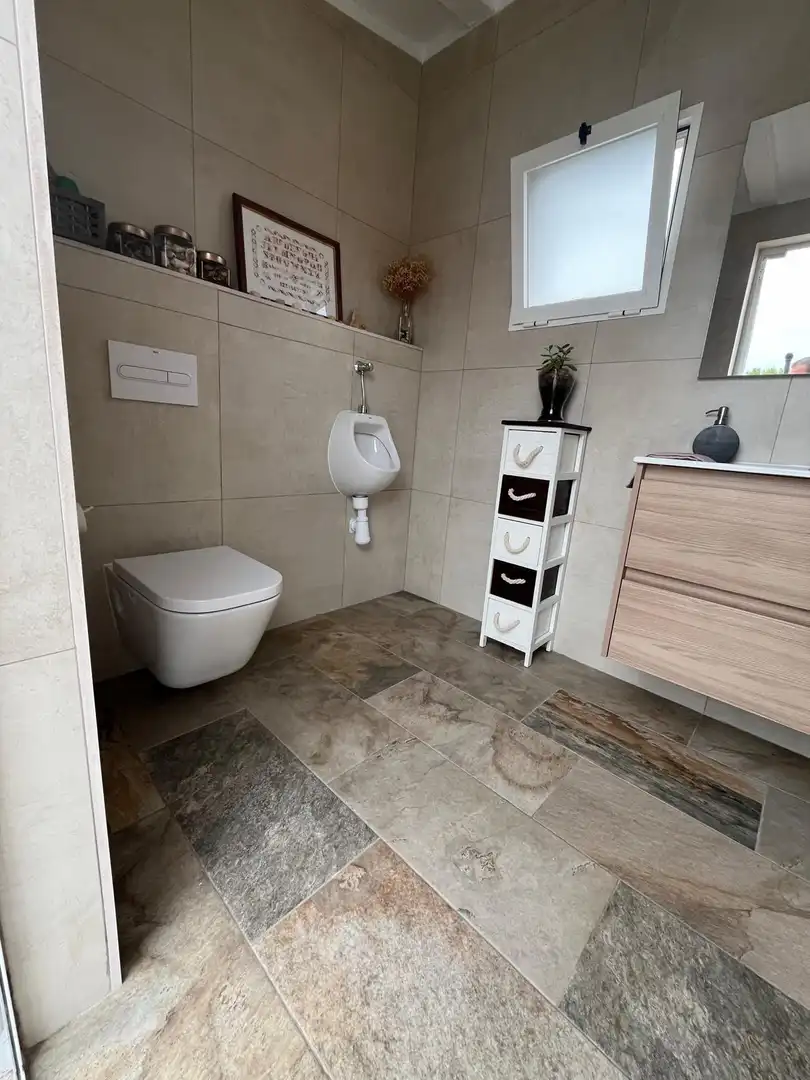 Badezimmer von Haus oder Chalet zum Verkauf in Castellón de la Plana / Castelló de la Plana mit Klimaanlage, Schwimmbad und Möbliert
