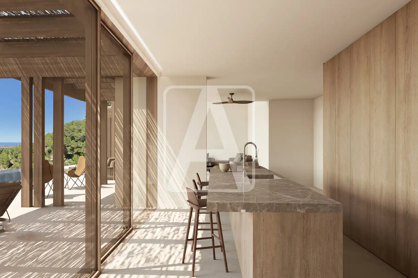 Villa mit Pool zum Verkauf in La Fustera, imagen 9