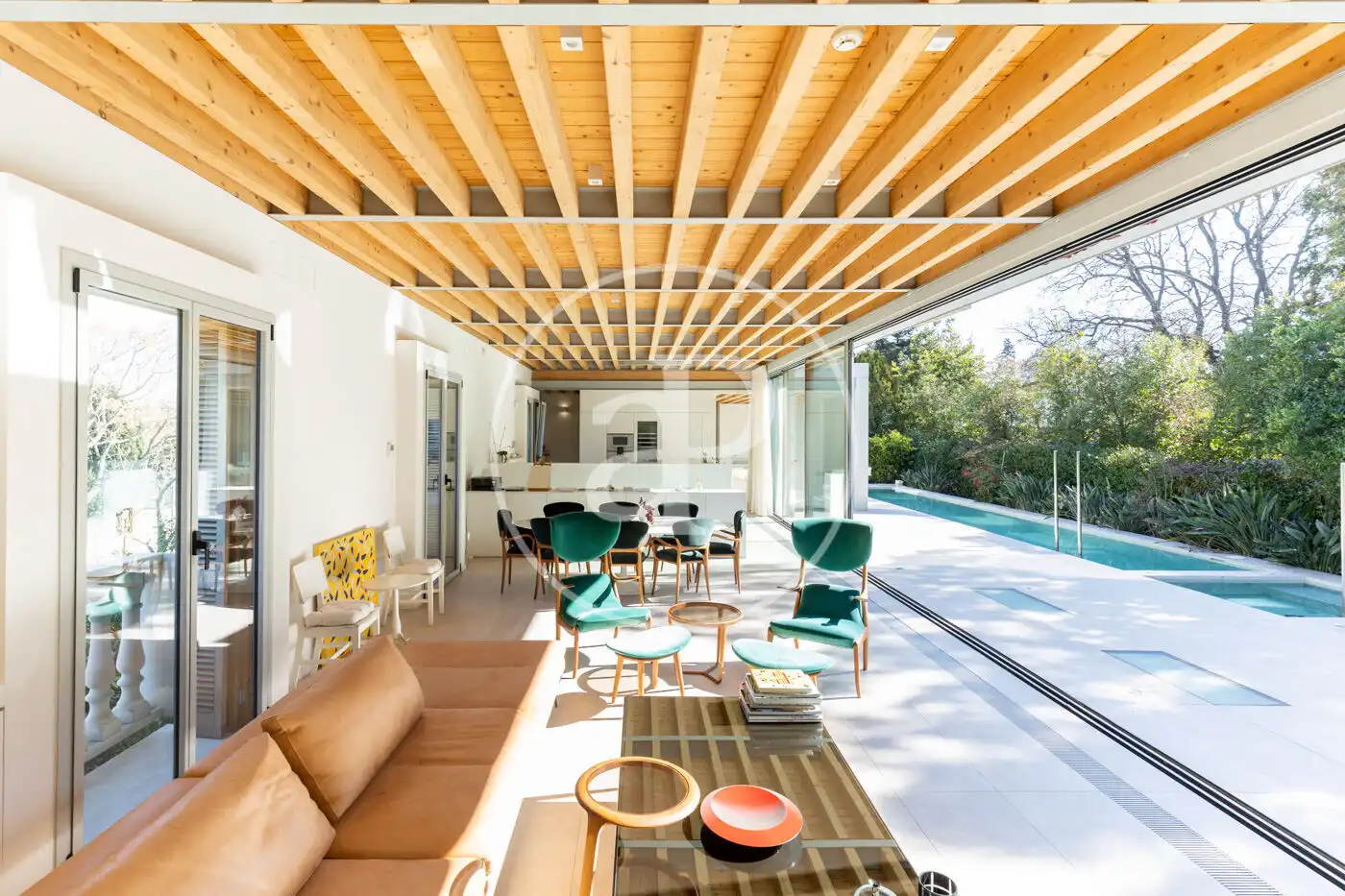 Terrace of Houses for sale in Sant Cugat del Vallès  with Air Conditioner, Heating and Private garden