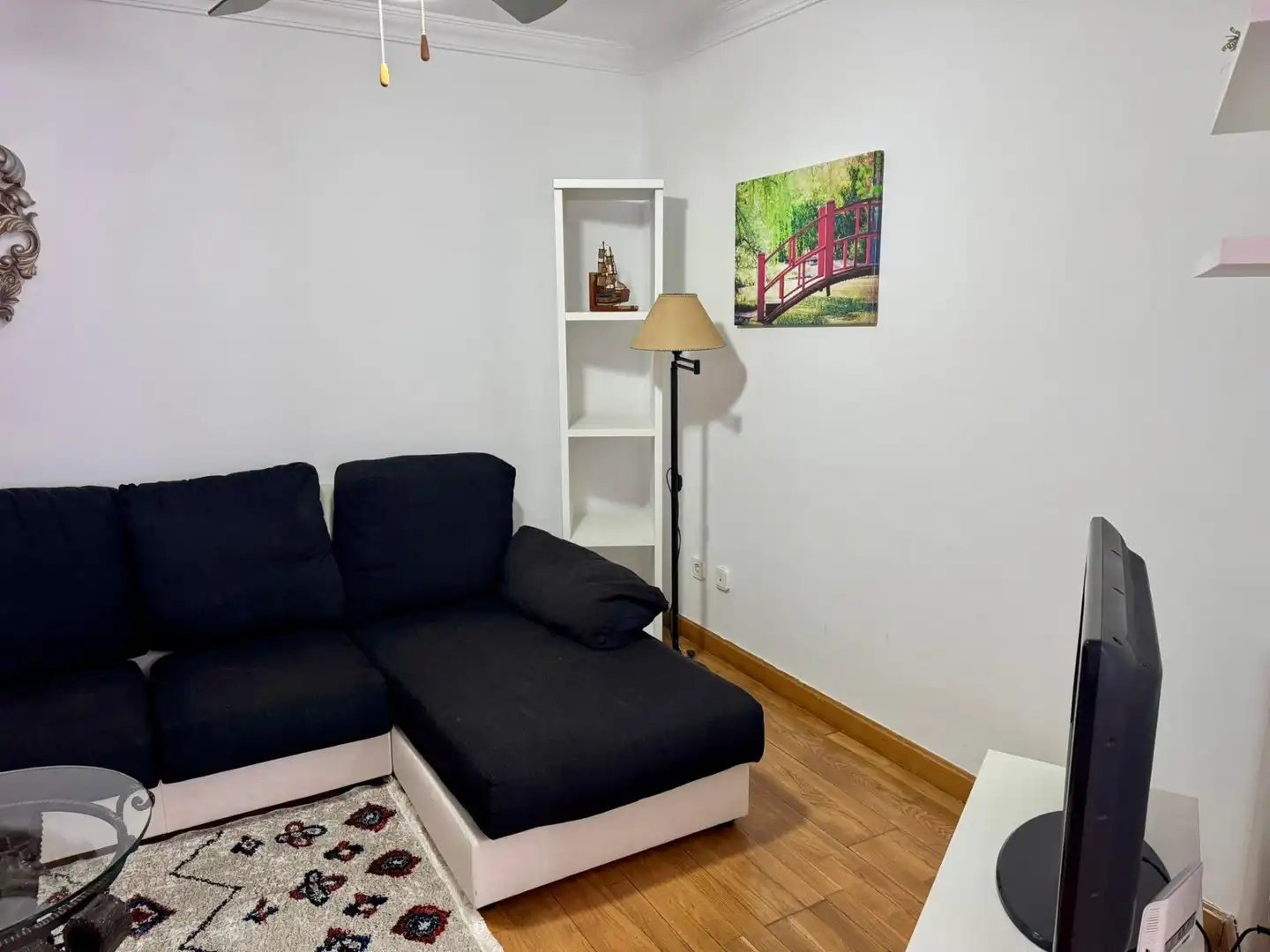 Sala de estar de Piso de alquiler en Alicante / Alacant con Calefacción y Amueblado