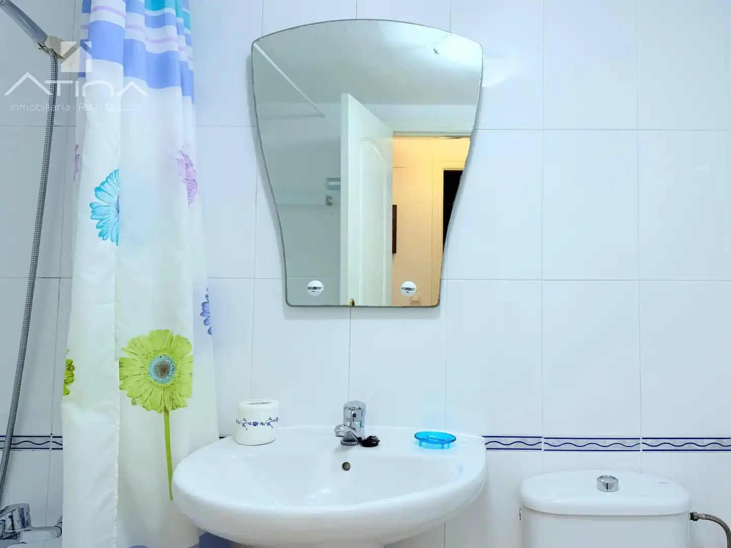 Baño de Apartamento en venta en Jávea / Xàbia con Aire acondicionado, Calefacción y Jardín privado