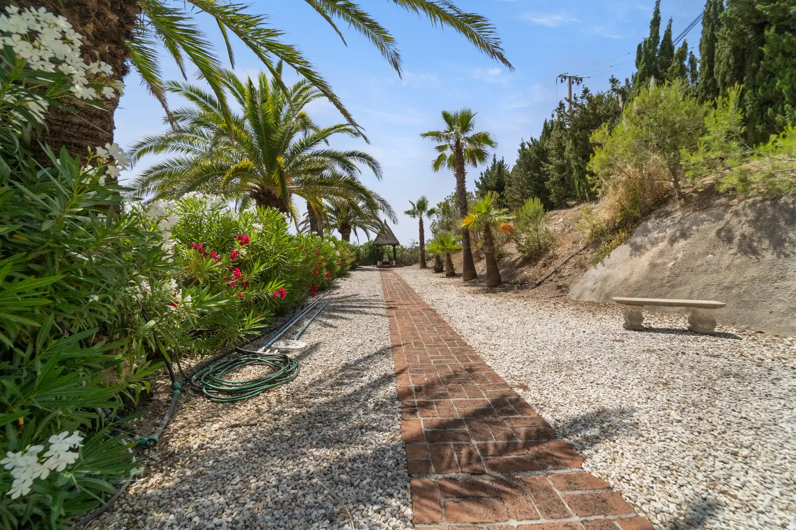 Garden of Houses for sale in Benalmádena  with Air Conditioner, Heating and Private garden