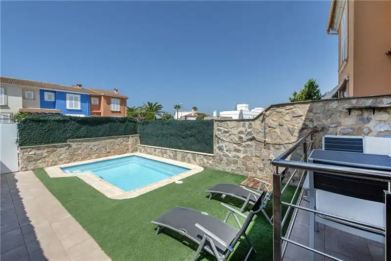 Swimming pool of Detached homes for sale in Llucmajor  with Terrace, Storage room and Balcony