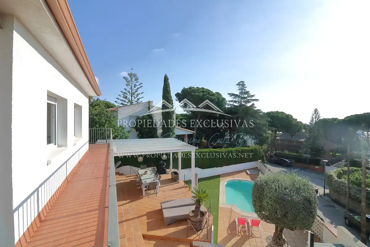 Jardín de Casa o chalet en venta en Cabrils con Aire acondicionado, Calefacción y Jardín privado
