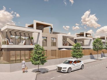 Apartamento con balcón en venta en El Mojón