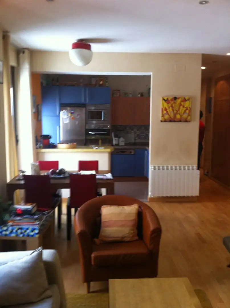 Kitchen of Flat for rent in Salamanca  with Heating, Parquet flooring and Furnished