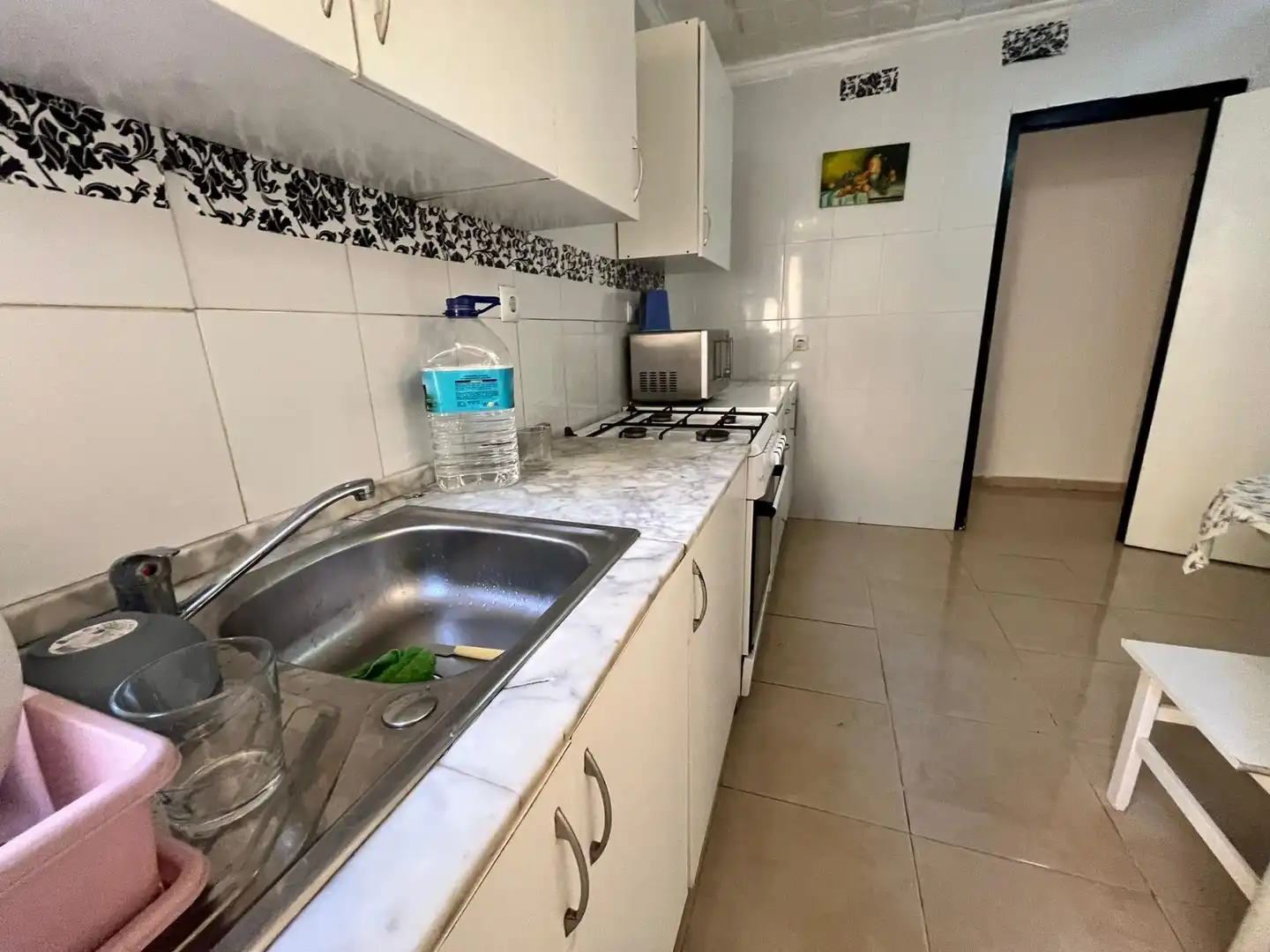 Kitchen of Flat for sale in Águilas  with Furnished and Balcony