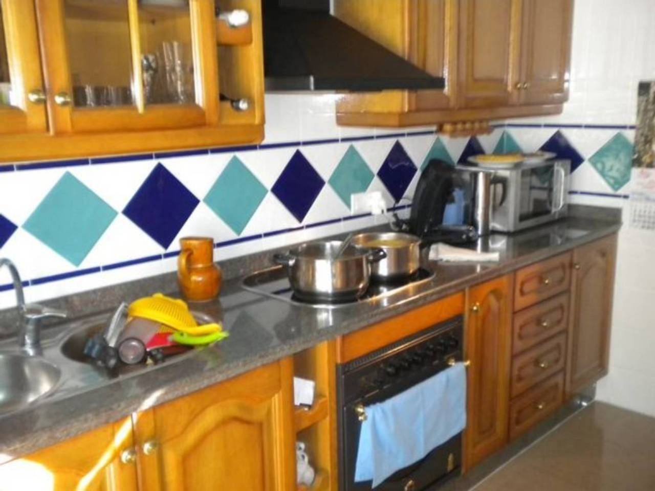 Kitchen of House or chalet for sale in Don Benito  with Air Conditioner, Heating and Terrace