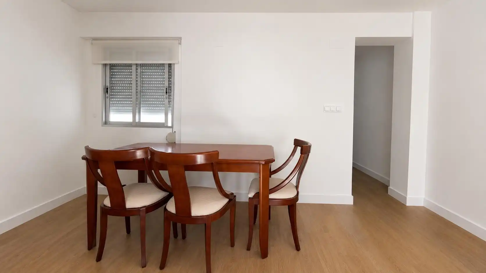 Dining room of Flat for rent in Valencia  with Air Conditioner, Furnished and Balcony