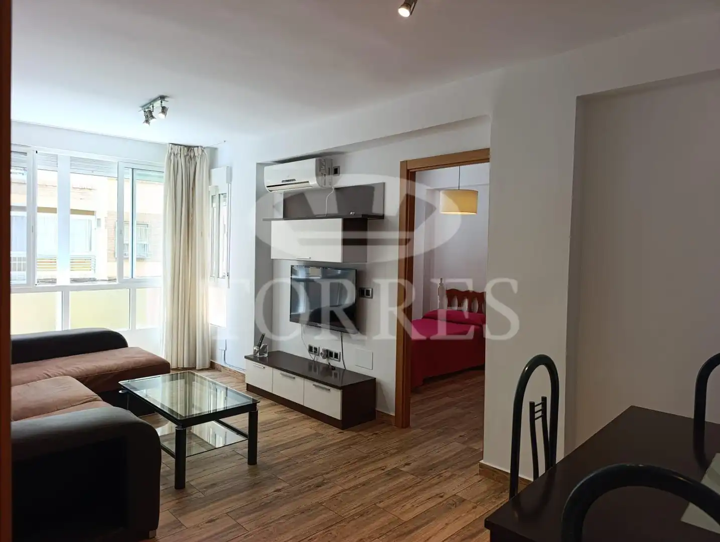 Living room of Flat for sale in Málaga  with Air Conditioner