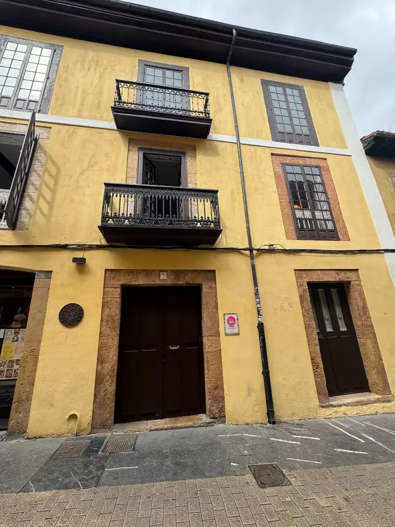 Außenansicht von Wohnung zur Miete in Oviedo  mit Ofen und Balkon