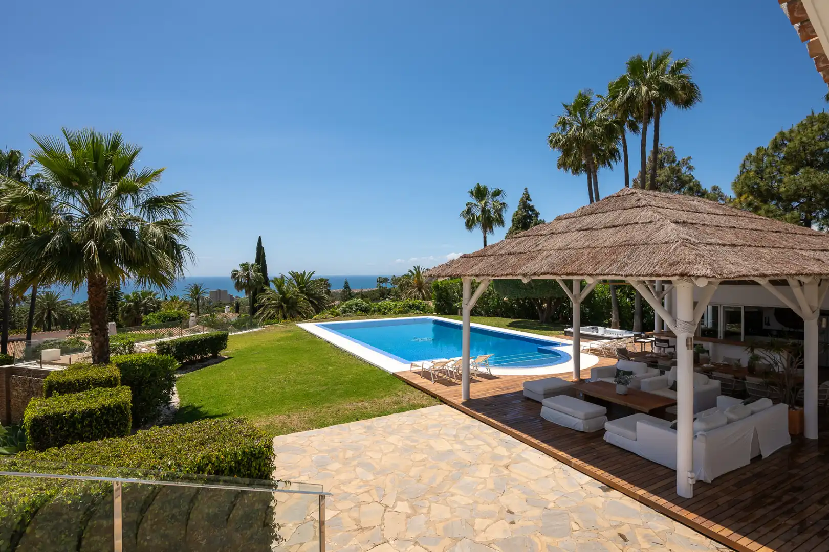 Garten von Haus oder Chalet zum Verkauf in Marbella mit Klimaanlage, Privatgarten und Terrasse