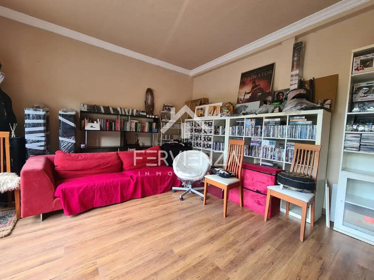 Sala de estar de Casa o chalet en venta en Oviedo 