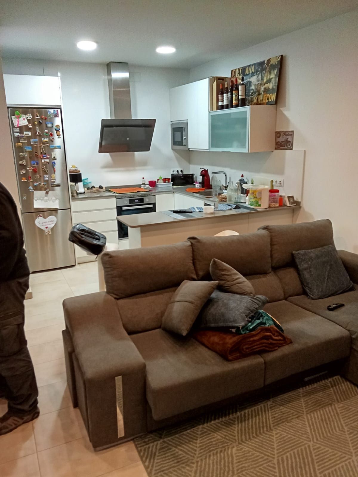 Cuina de Planta baixa en venda en L'Hospitalet de Llobregat amb Terrassa