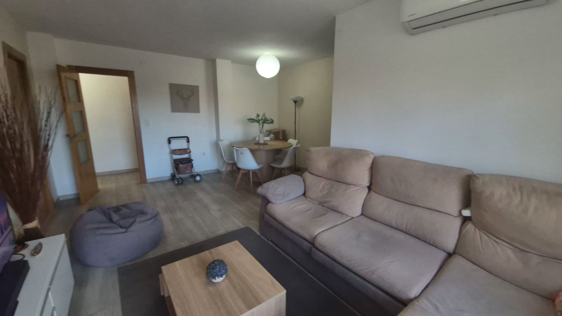 Living room of Flat for sale in  Murcia Capital  with Air Conditioner and Storage room
