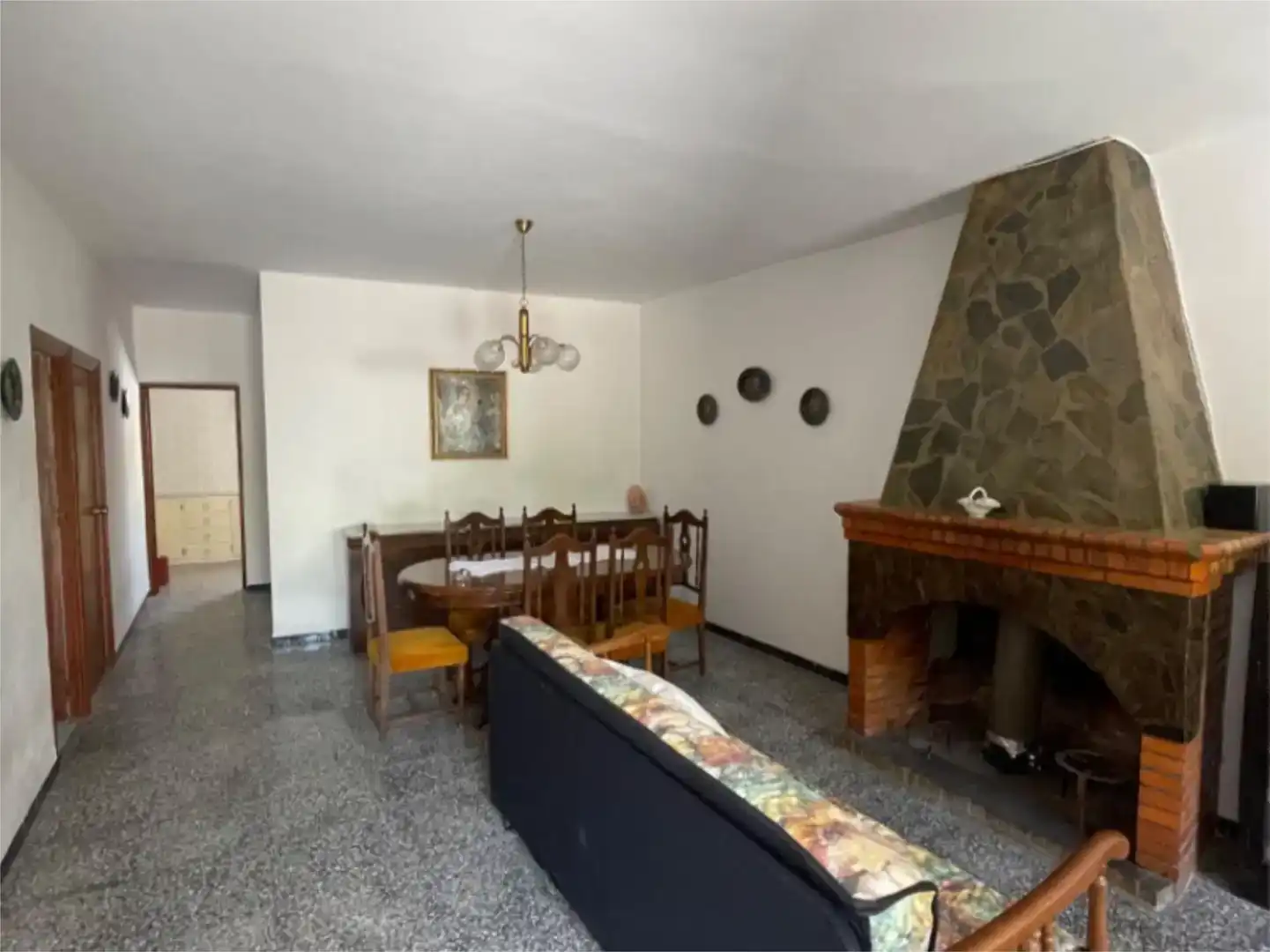 Sala d'estar de Casa adosada en venda en Fondón amb Traster i Moblat