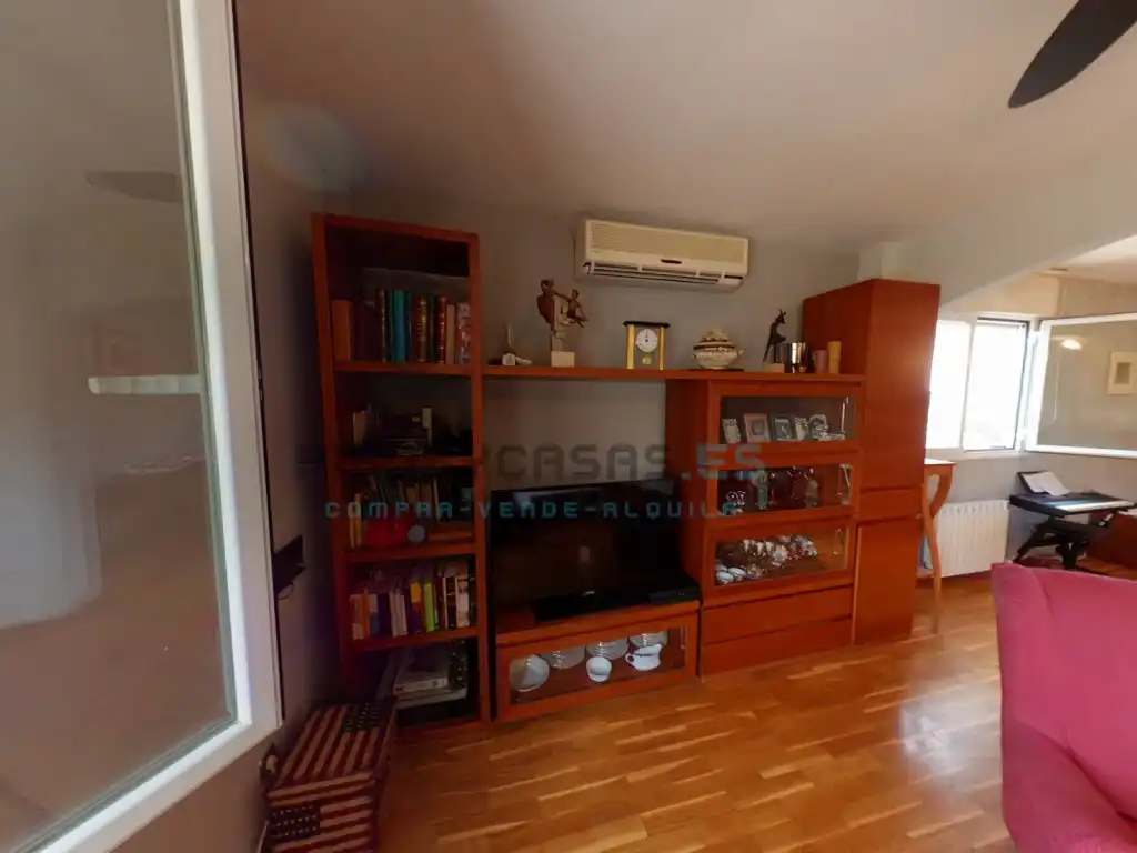 Living room of Houses for sale in San Mateo de Gállego  with Air Conditioner, Private garden and Terrace