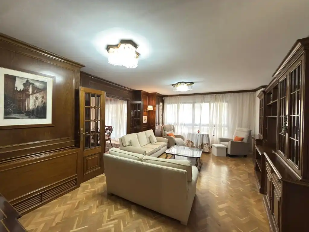 Wohnzimmer von Wohnung zur Miete in Valencia mit Klimaanlage, Terrasse und Möbliert