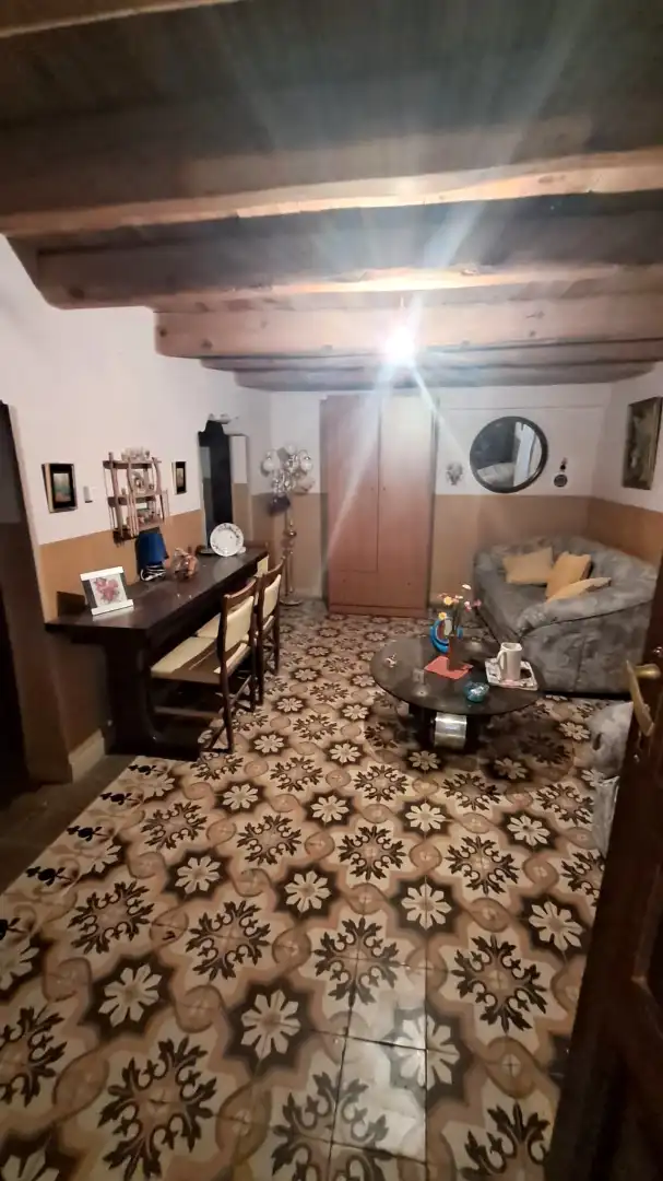Sala d'estar de Casa o xalet en venda en Frumales amb Calefacció i Moblat
