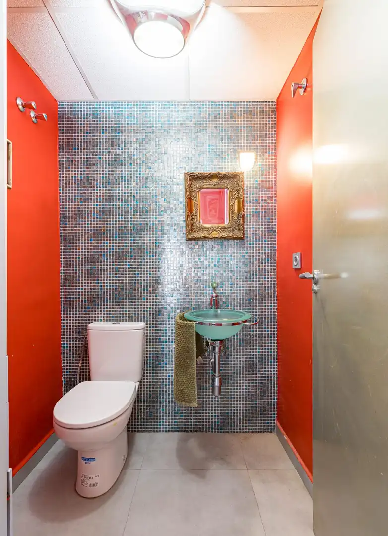 Badezimmer von Dachboden zum Verkauf in Murcia mit Klimaanlage, Heizung und Terrasse