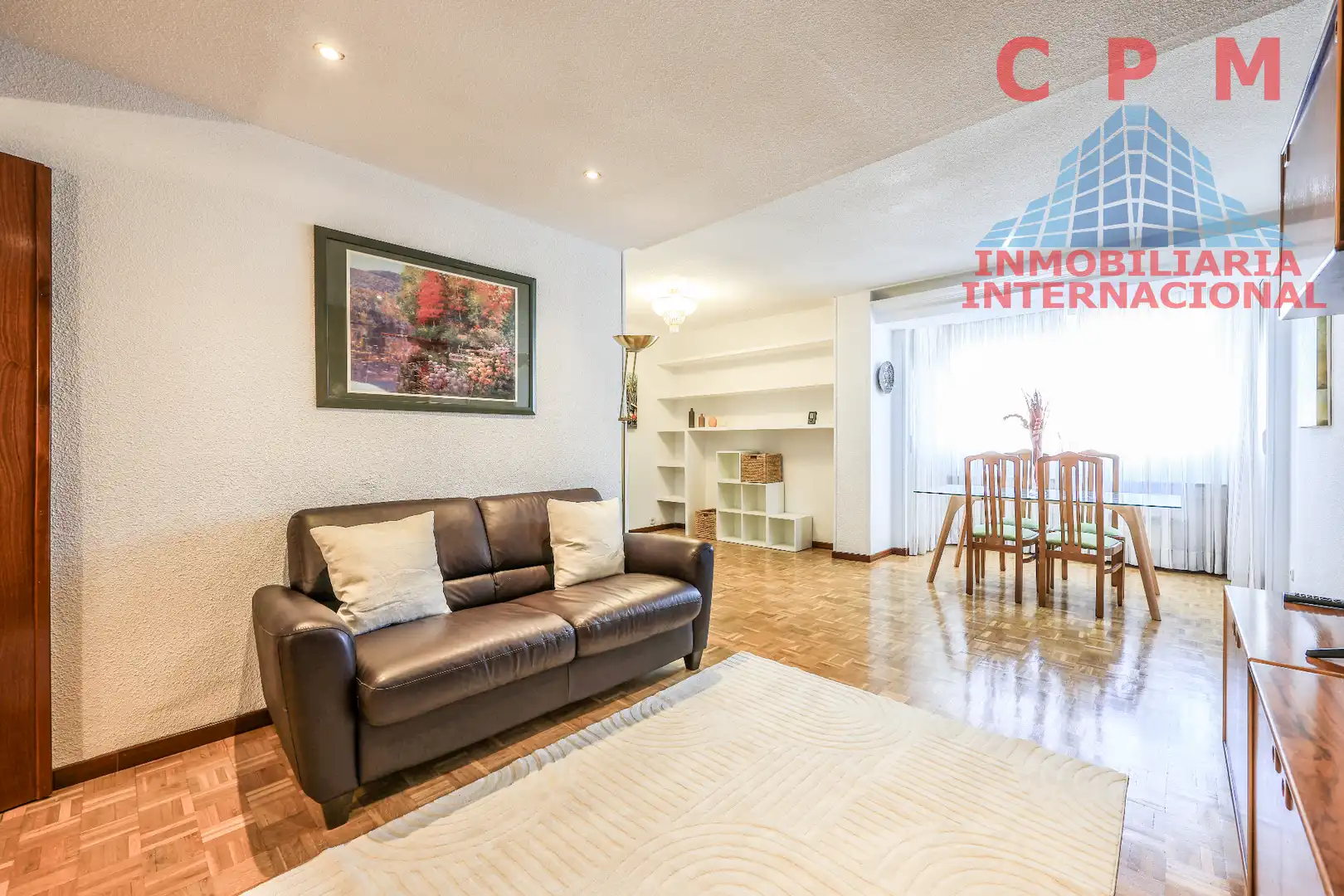 Living room of Flat for rent in Retiro