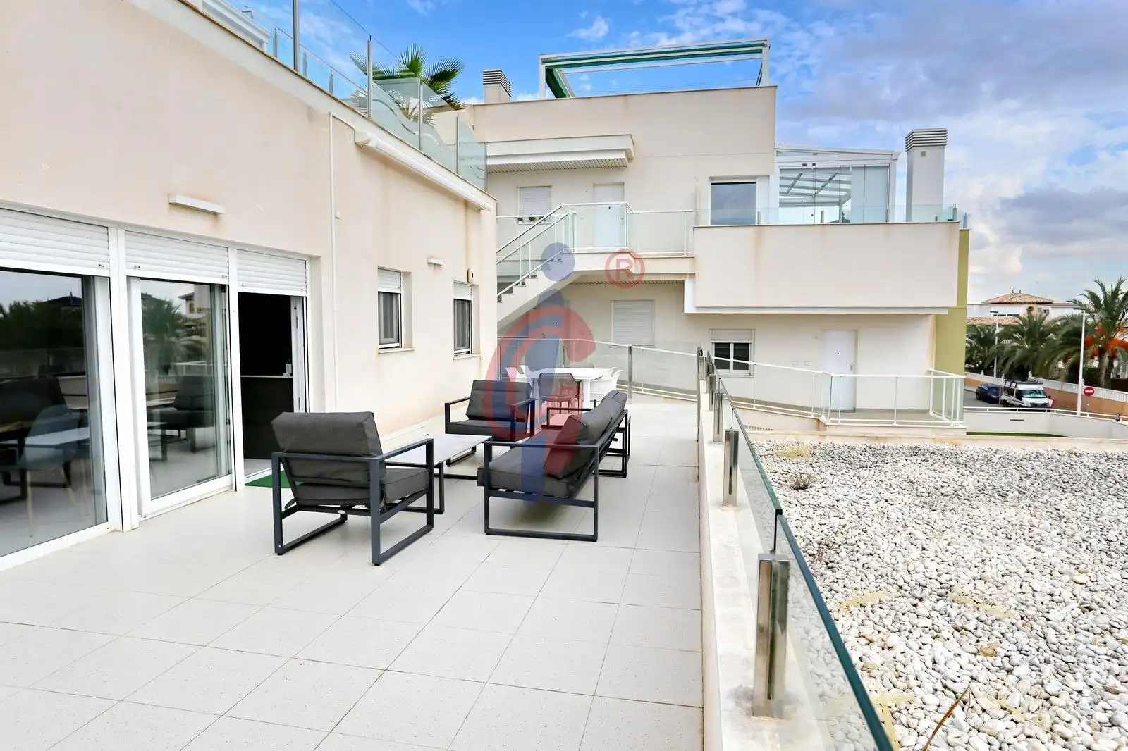 Terraza de Apartamento en venta en La Marina