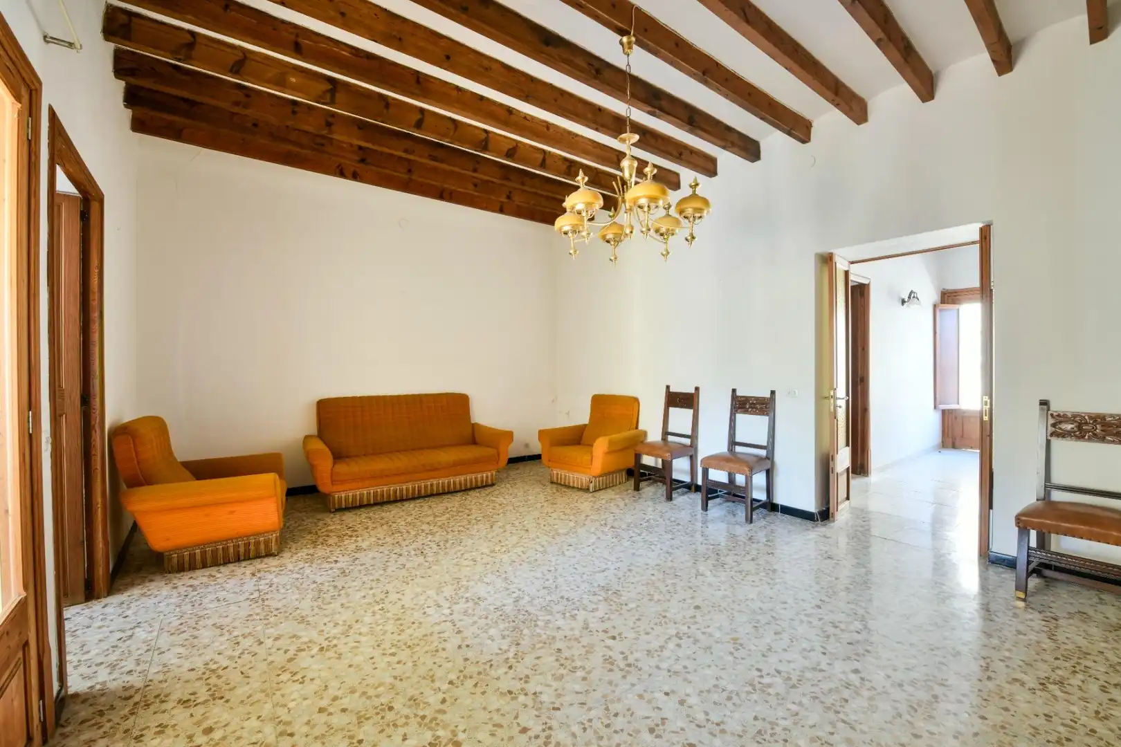 Sala d'estar de Casa o xalet en venda en Selva amb Jardí privat