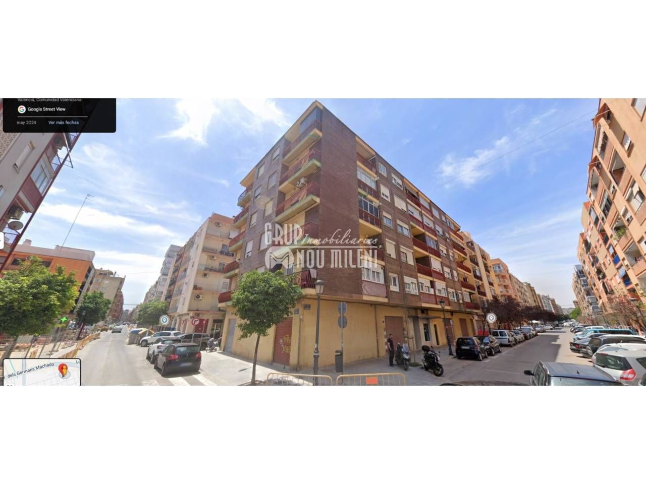 Vista exterior de Pis en venda en  Valencia Capital amb Balcó